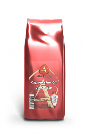 Cappuccino 01 Premium Amaretto напиток кофейный растворимый